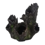 Resin Skull Aquarium Cave Ornament – Fish & Reptile Hiding Shelter