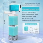 Multifunction Aquarium Sponge Filter & Water Pump – Silent Oxygenation Wave Maker - WP-805F-25W