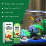 Yegbong Aquarium Water Purification Tablets – Clear Water, Algae Control & Odor Removal (35 Tablets)