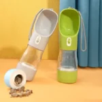2-in-1 Portable Dog Water Bottle & Food Container