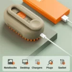 3-in-1 Electric Steam Pet Grooming Brush. USB Electric Comb