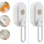 3-in-1 Electric Steam Pet Grooming Brush