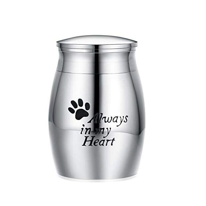 Pet Stainless Steel Small Memorial Urn - Image 2