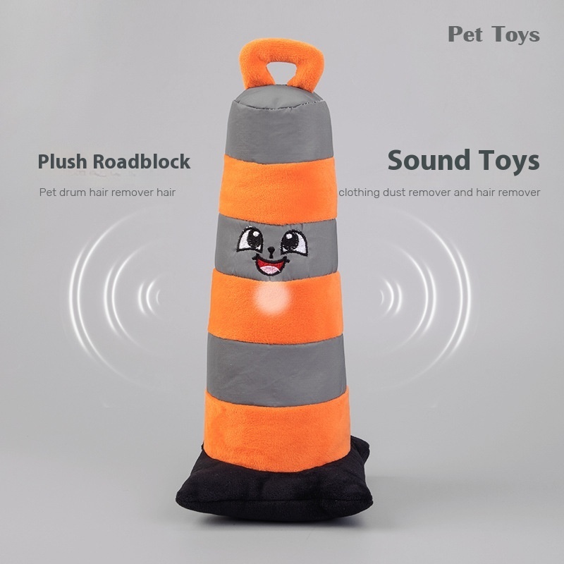 Pet Roadblock Plush Toy Bite-resistant Dog Agility Training Obstacle Interactive Cat Toy