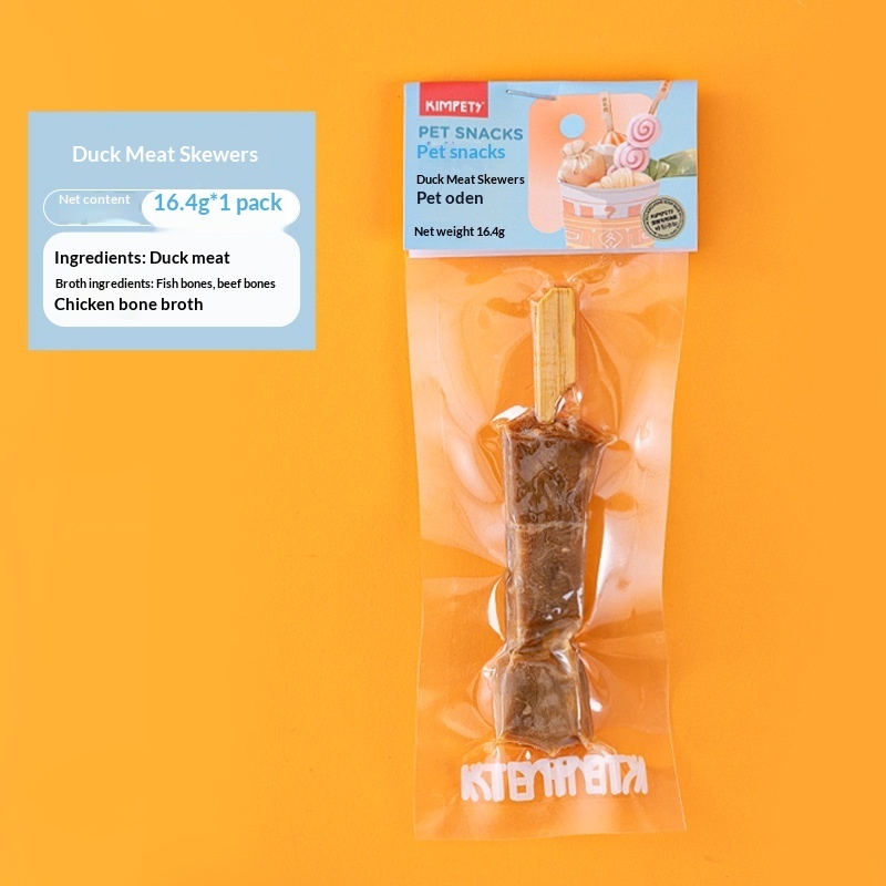 New Pet Treats Dried Meat Skewers Oden Sticks - Image 5