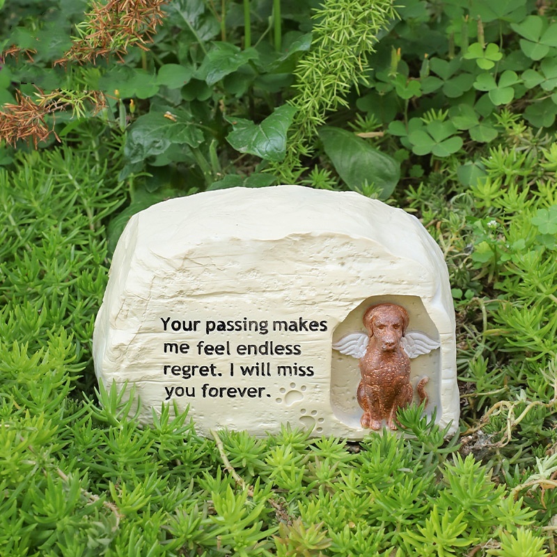 Resin Pet Urn Animal Memorial Supplies