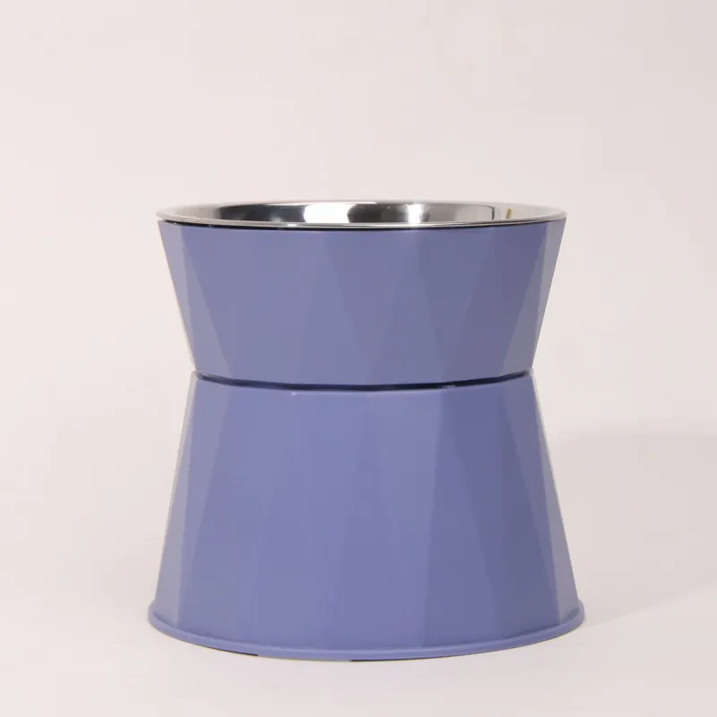 High Foot Neck Protection Pet Stainless Steel Bowl - Image 5