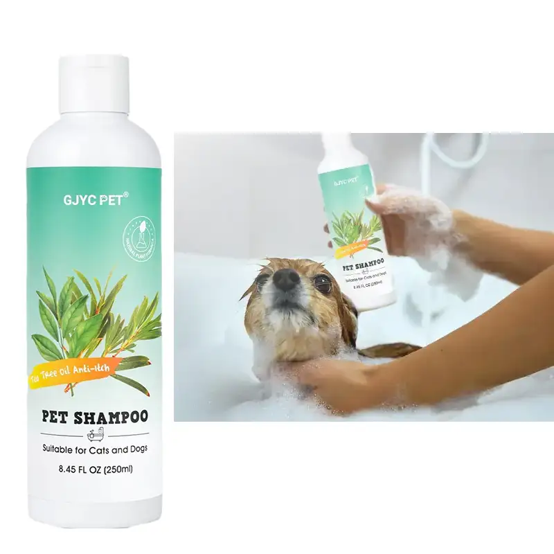 Only for cross-border pets shampoo tea tree oil anti-itching shower gel - Image 3