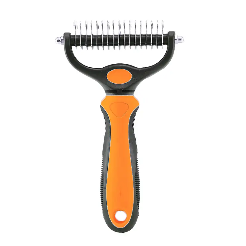 Pet Cat Dog Stainless Steel Double Sided Knotted Comb - Image 8