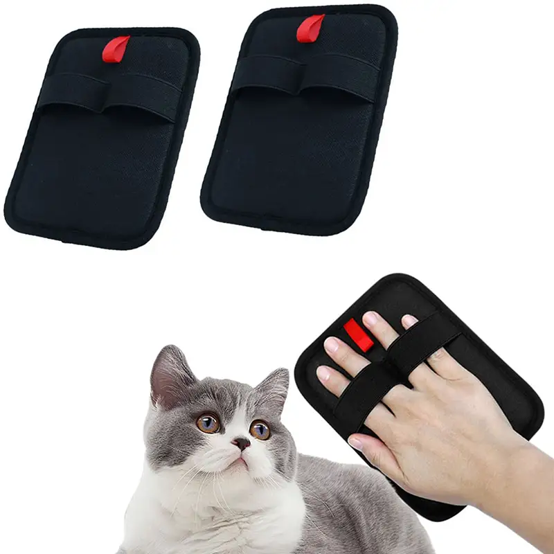 Pet Hair Removal Gloves Hair Brush - Image 2