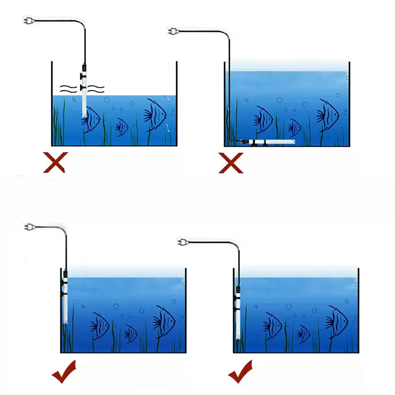 Aquarium Heating Rod - How to use it