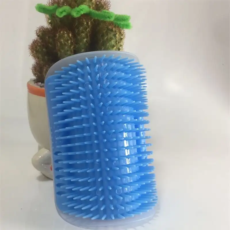 Pet corner rubbing device massager - royal