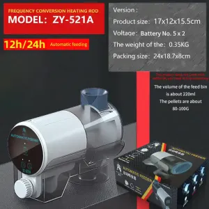 Zhiyang-Programmable pellet feeder for aquariums with LCD Screen