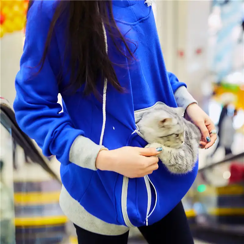 Women pullover hoodie sweatshirt for pets cat small dog