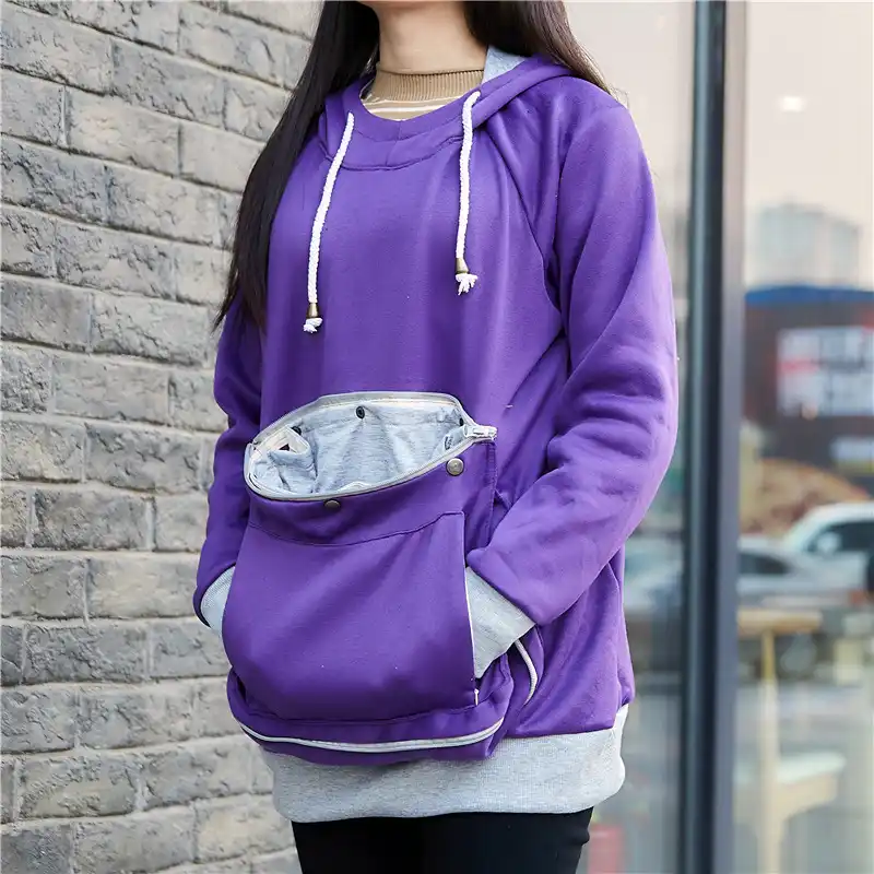 Women pullover hoodie sweatshirt for pets cat small dog
