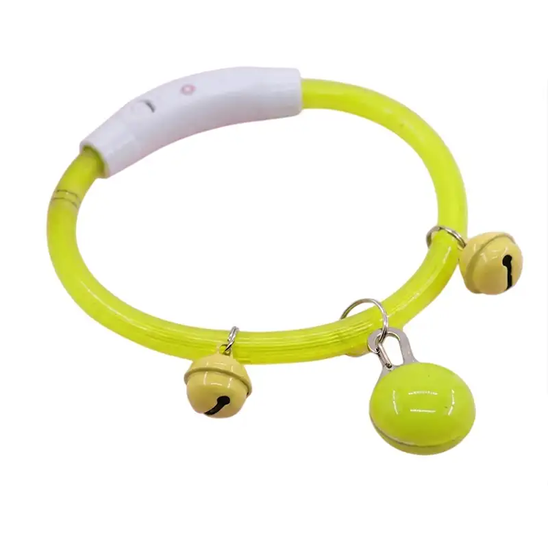 Led Dog Collar - yellow