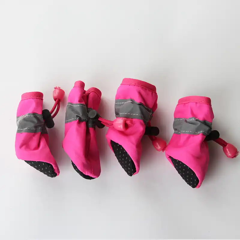Waterproof Dog Rain Boots with soft non-slip soles for rainy walks and outdoor paw protection